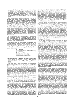 The Comparative Ethology and Evolution of the