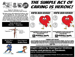 Snake Pose Inspire others by sharing your kindness stories and