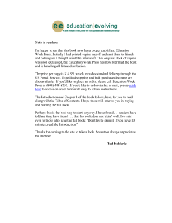 Creating the Capacity for Change