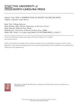 How a Hundred Years of History Tracked Me Down