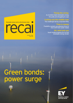 EY Renewable energy country attractiveness index Issue 48