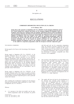 Commission Implementing Regulation (EU) No 288/2014 of 25