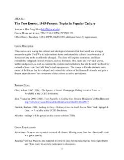The Two Koreas, 1945-Present