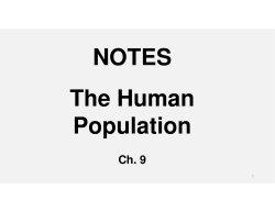 07 The Human Population COMPLETE
