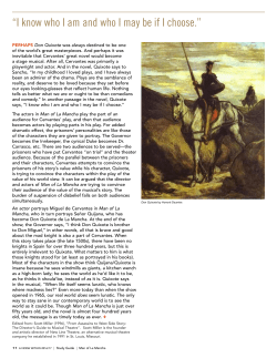 I know who I am and who I may be if I choose.