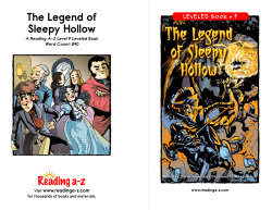 The Legend of LEVELED BOOK &bull; P Sleepy Hollow A