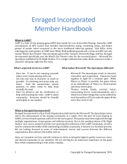 Enraged Incorporated Member Handbook