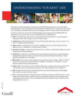 Understanding &ldquo;For rent&rdquo; ads