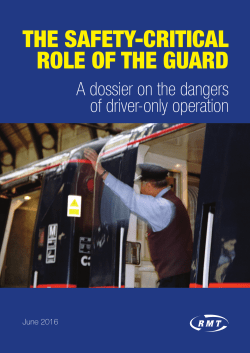 the safety-critical role of the guard