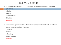 Unit 2 Lesson 6 - Hartsville Middle School