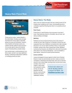 Heavy Rain Flood Risk