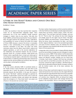 ACADEMIC PAPER SERIES - Korea Economic Institute