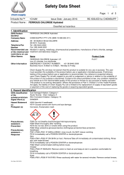 SDS - Chem
