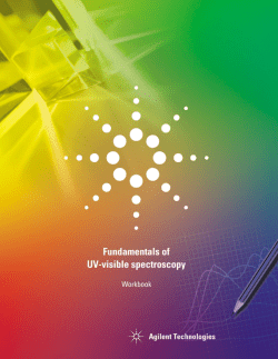 1.1. Basic Principles&mdash;What is a UV-visible