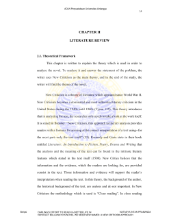 chapter ii literature review - Repository