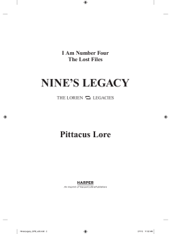 nine`s legacy - I Am Number Four
