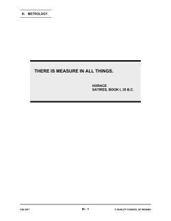 there is measure in all things.