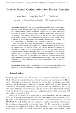 Pseudo-Bound Optimization for Binary Energies