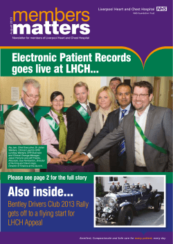 members - Liverpool Heart and Chest Hospital