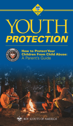 A Parent`s Guide - Boy Scouts of America