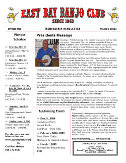 2008-03 October - East Bay Banjo Club