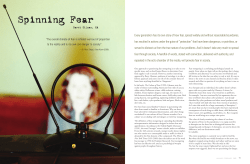 Spinning Fear - Sarri Gilman