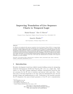 Improving Translation of Live Sequence Charts