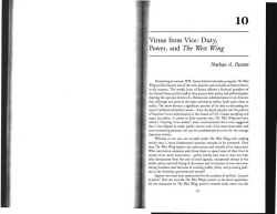 Power , and The West Wing