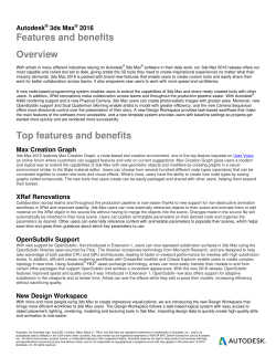 Features and Benefits