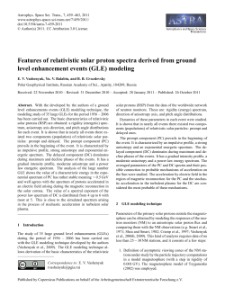 Features of relativistic solar proton spectra derived from ground level