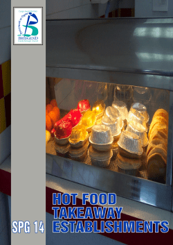 Hot Food Takeaway Establishments