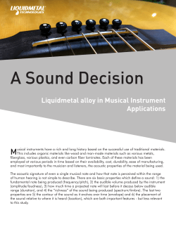 A Sound Decision