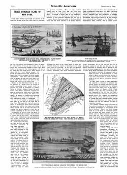 THREE HUNDRED :YEARS OF NEW YORK
