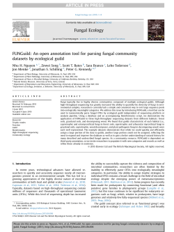 FUNGuild - College of Biological Sciences