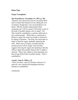Home Page Organ Transplants The Watchtower
