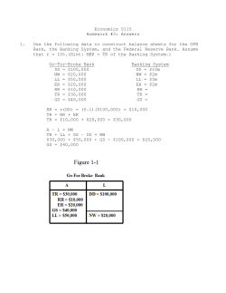 Economics 0115 Homework #3: Answers 1. Use the following data