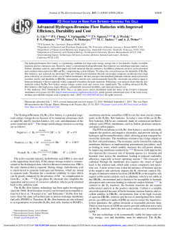 Advanced Hydrogen-Bromine Flow Batteries with Improved