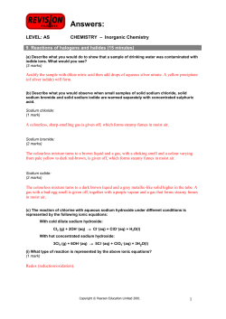 Answers - Pearsoned.co.uk