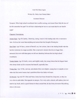 Synopsis: When high school sweethearts have