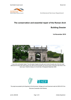 Roman Arch - BUILDING DOSSIER - Source