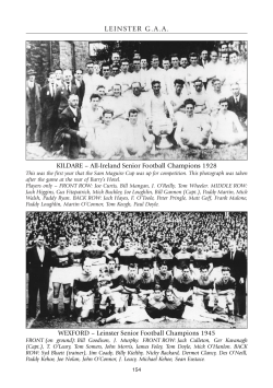 P154-157 - Leinster GAA