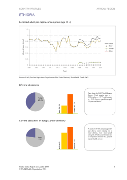 ethiopia - World Health Organization