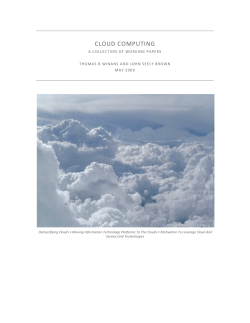 cloud computing - John Seely Brown