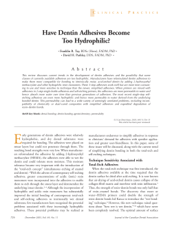 FULL TEXT - Canadian Dental Association