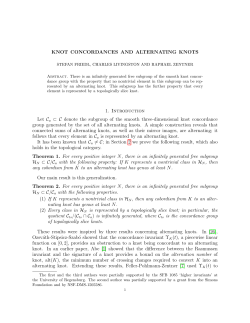 Knot concordances and alternating knots