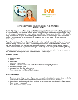 kylie talk - Oncology Massage Training