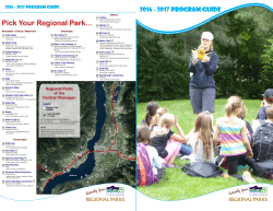 School Program Guide - Regional District of Central Okanagan