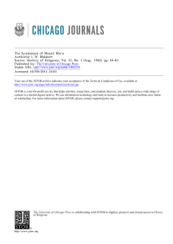 The Symbolism of Mount Meru