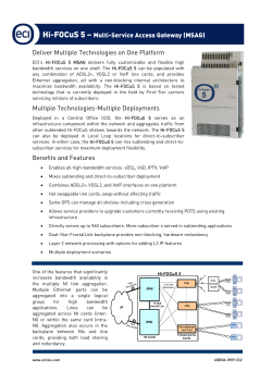 960 Data Sheet - 3m Services GmbH