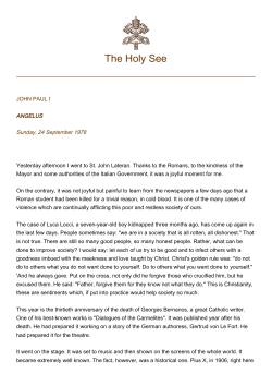 The Holy See